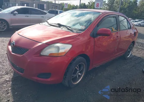 2010 Toyota Yaris z USA, uszkodzony, nr VIN JTDBT4K37A4065033